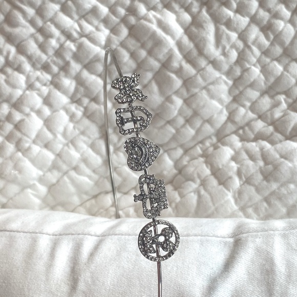 Vintage Juicy Couture Metal Headband - Picture 8 of 8